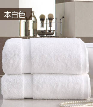 全棉自然本色浴巾